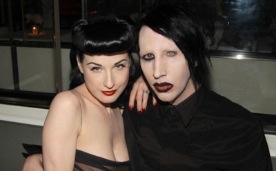 Мэрилин Мэнсон и Дита фон Тиз: история любви, за которой следил весь мир