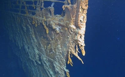 Затонувший «Титаник» впервые сняли в формате 8K