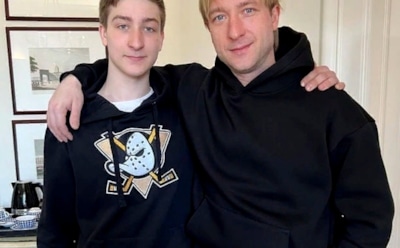 Плющенко назвал «больной темой» общение с сыном от первого брака