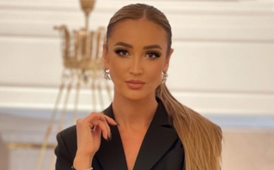 Бузова упала во время катания на лыжах в Сочи