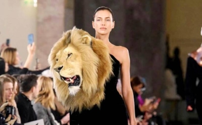 Ирина Шейк высказалась о скандальном показе с головами животных