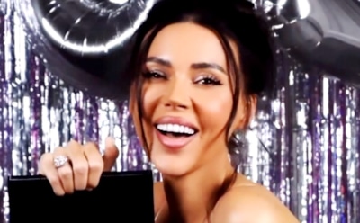 Самойловой подарили на день рождения грузовик цветов