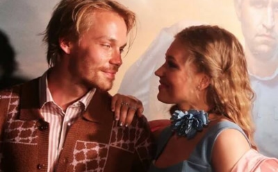 Асмус впервые вышла в свет с молодым возлюбленным