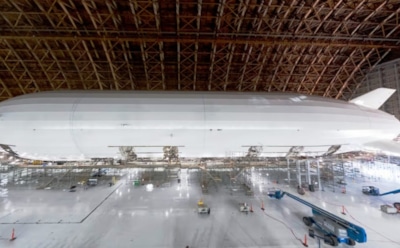 Самый большой дирижабль в мире совершит первый полет