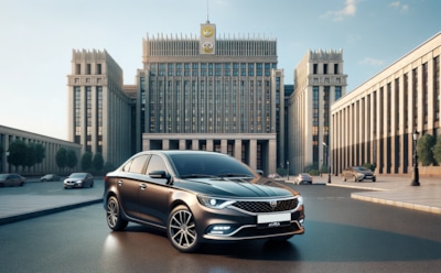 Сотрудников Минфина пересаживают на российские авто