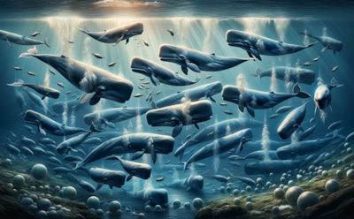 Ученые обнаружили у кашалотов кланово-матриархальную систему общества