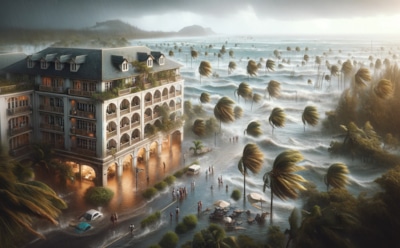 "Некуда бежать": Дава попал в ураган на Маврикии