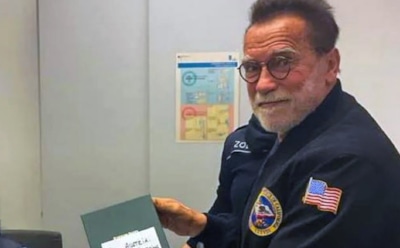 Шварценеггер задержан в аэропорту Мюнхена