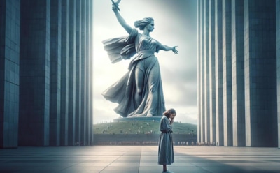 «Пощекотавшую» монумент «Родина-мать» блогершу отправили в СИЗО