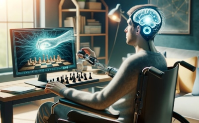 Пациент с имплантом в мозге сыграл в шахматы силой мысли