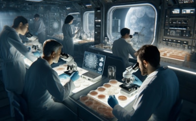 На МКС нашли сверхмощную «космическую бактерию»