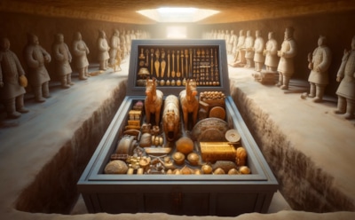 В гробнице сына первого императора Китая нашли 16 тонн сокровищ