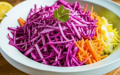 Вкусно, хрустно, капустно: как приготовить яркий витаминный салат из капусты с морковью, свеклой и лимонным соком — простой рецепт