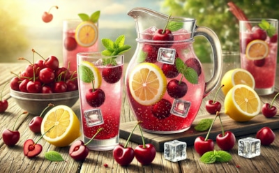 Освежающий вишневый лимонад: простой и быстрый рецепт домашнего напитка для летней жары — натуральные ингредиенты и невероятный вкус