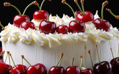 Нежная и вкусная «Зимняя вишня»: пошаговый рецепт торта с карамелизированной вишней и крем-суфле — превосходное лакомство для любого торжества