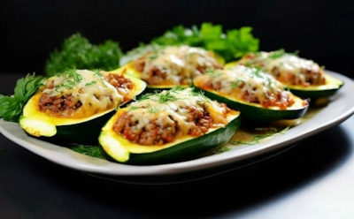 Незабываемые кабачковые «лодочки»: разнообразьте меню с вкусными и сытными кабачками, фаршированными мясом и овощами — превосходный летний рецепт