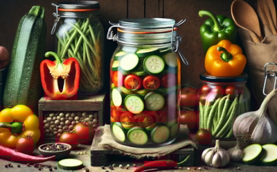 Поразительно вкусные заготовки на зиму: рецепт закуски из кабачков с фасолью, помидорами и перцем — полезное и сытное угощение для всей семьи