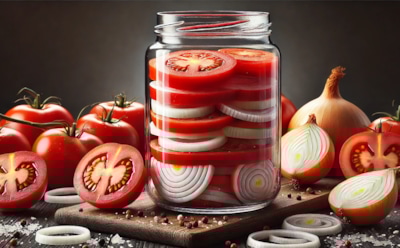 Томаты по-заграничному: простой рецепт вкусных помидоров по-фински с луком и маринадом — наслаждайтесь домашними заготовками