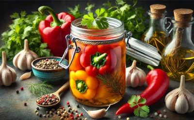 Азиатские угощения: доступный рецепт вкусного и ароматного болгарского перца по-корейски — результат, который всегда радует