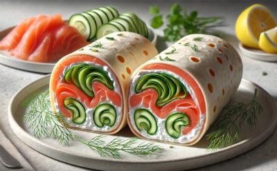 3 вкуса и 3 цвета для вкусного рулета: простой рецепт аппетитного блюда из красной рыбы, сливочного сыра и огурца — угощение для любой трапезы