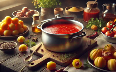 Вкус Кавказа на вашей кухне: как приготовить традиционный грузинский соус ткемали из алычи — простой рецепт с насыщенным пряным вкусом