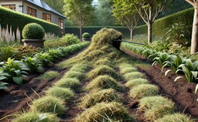 Мульчирование скошенной травой: как превратить обычные отходы в полезное средство для сада — секреты улучшения почвы и декоративного эффекта
