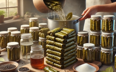 Долма в любое время года: как заготовить виноградные листья на месяцы вперед — простой рецепт для домашнего использования