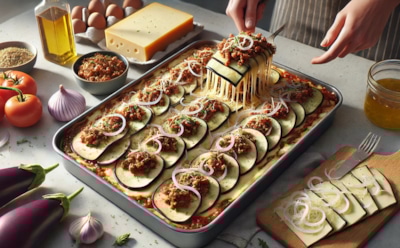 Странная лазанья: как приготовить классическое итальянское блюдо с баклажанами вместо теста — полезный облегченный вариант угощения