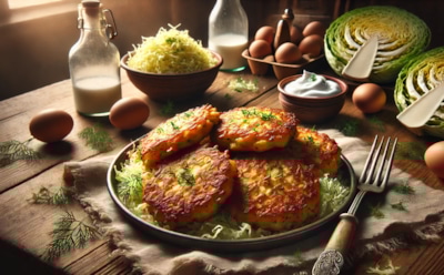 Кефир да капуста сделают вкусно: простой рецепт аппетитных капустных оладий для любителей здоровой пищи — нежное и пышное угощение для завтрака или ужина