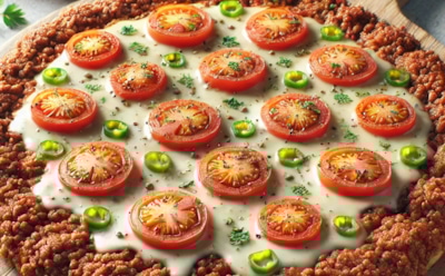 Низкоуглеводная пицца без теста: быстрый рецепт с куриным фаршем, сыром и овощами — идеальное блюдо для диеты и здорового питания