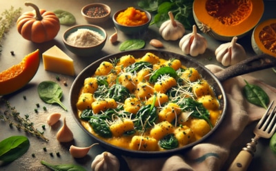 Осенний вкус в каждой клецке: рецепт тыквенных ньокки с чесноком и тимьяном — согревающая итальянская классика для прохладных дней