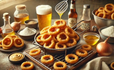 Аппетитно хрустящие луковые кольца в кляре: простой рецепт приготовления вкусного блюда — нюансы обработки лука и техника обжарки