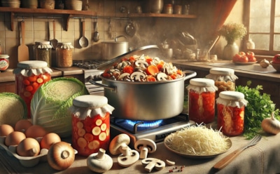 Грибы да капуста — пусть в холода будет вкусно: богатый витаминами рецепт для зимнего хранения — как приготовить полезную заготовку
