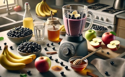 Витаминная «бомба» для здоровья и энергии: рецепт смузи с черноплодной рябиной, бананом и яблоком — вкусно и полезно для организма