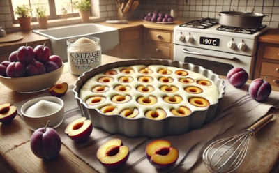 Сливовое облако на завтрак: простой рецепт приготовления нежной запеканки с творогом и сливами — вкус и польза на вашем столе