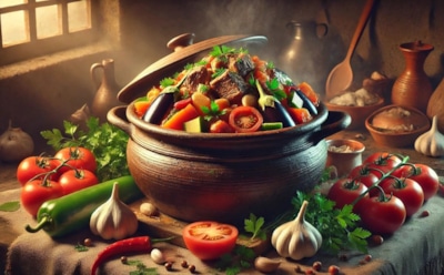 Аромат болгарской кухни на вашем столе: готовим гювеч с бараниной и сезонными овощами в казане — простой рецепт для истинных гурманов