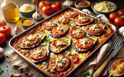 Простой и вкусный ужин: баклажаны с помидорами и фетой — диетическое блюдо для всей семьи, которое вы захотите готовить снова и снова.