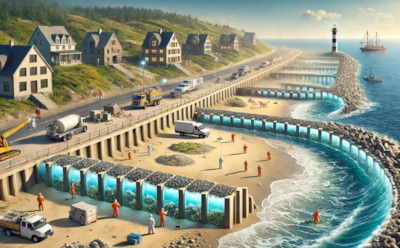 Эффективная защита побережья от угроз: новый метод сохранит прибрежную инфраструктуру и экосистемы — инновации, вдохновленные природой