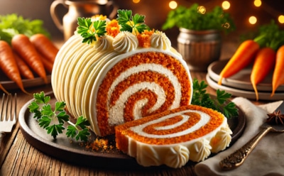 Морковный рулет с нежным сливочным кремом: диетический десерт для тех, кто хочет насладиться сладким и сбросить вес — оригинальное и вкусное блюдо