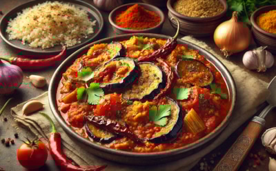 Быстрое и ароматное карри из баклажанов: рецепт оригинального и вкусного угощения с азиатскими нотками — отличное решение для ужина