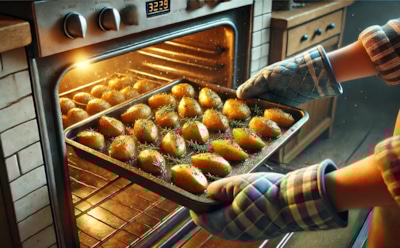 Вкус Средиземноморья на вашем столе: простой рецепт печеной картошки с розмарином и тимьяном — здоровое блюдо для гурманов