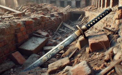 Удивительная находка в Берлине: самурайский меч в развалинах Второй мировой войны — загадка древнего артефакта с восточными символами