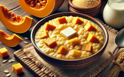 Осенний завтрак с нежным вкусом: рецепт тыквы, сваренной в молоке с пшеном и рисом — полезное и аппетитное блюдо для всей семьи