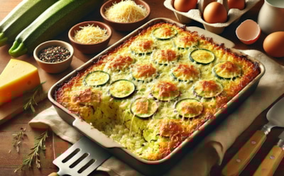 Легкий и вкусный ужин для всей семьи за час: рецепт аппетитной запеканки из риса и кабачков на скорую руку — быстро, просто и сытно