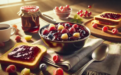 Летнее варенье из ягод: рецепт быстрого десерта с крыжовником и малиной — секреты приготовления и загустения на любой вкус