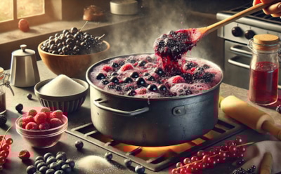 Быстрое варенье из черной смородины и малины: рецепт ароматной сладости с необычным сочетанием ягод — приготовьте и сохраните вкус лета