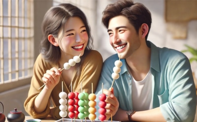 Восточная экзотика на шпажках: рецепт традиционного японского десерта данго из рисовой муки — шарики для любителей экспериментов