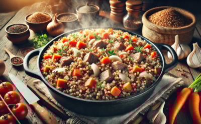 Гречневая каша по-купечески: мясной рецепт, который заставит взглянуть на крупу по-новому — насыщенный вкус с овощами и специями