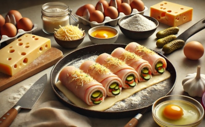 Диетическая закуска с массой преимуществ: рецепт куриных рулетиков с сыром и огурцом — легко готовить, хранить и подавать горячими