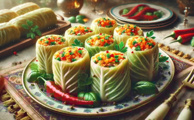 Пикантные овощные голубцы с перцем чили: рецепт острой закуски для праздничного стола — удивите гостей насыщенным вкусом